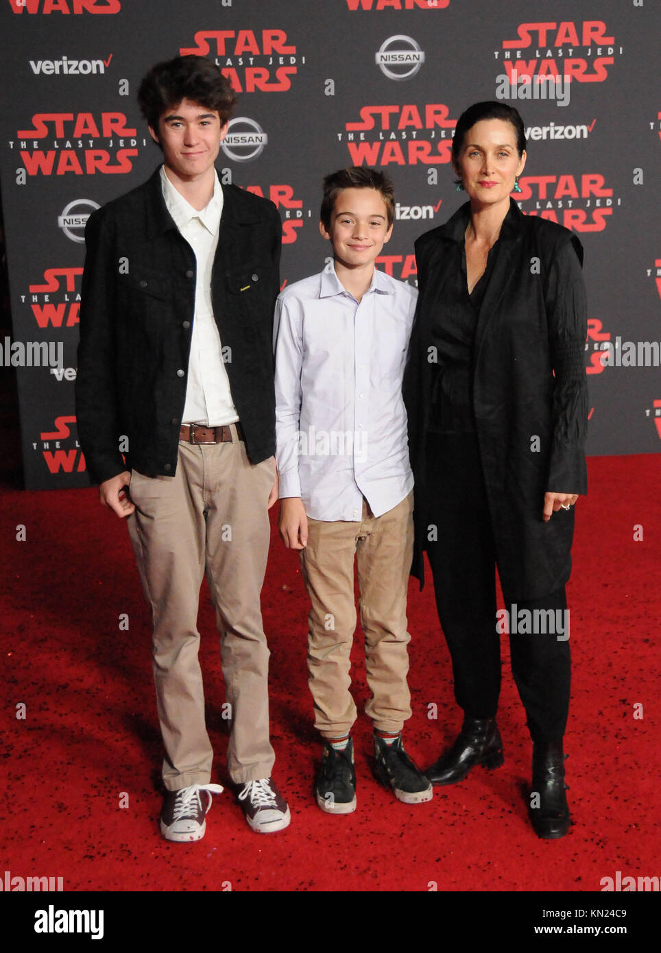 Los Angeles, USA. 09th Dec, 2017. (LR) Owen Roy, Jaden Roy and their