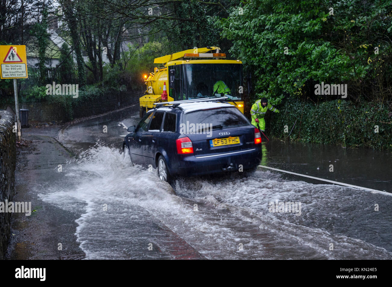 St Fagans, Cardiff, Wales,UK. 10th December 2017. Cardiff Council