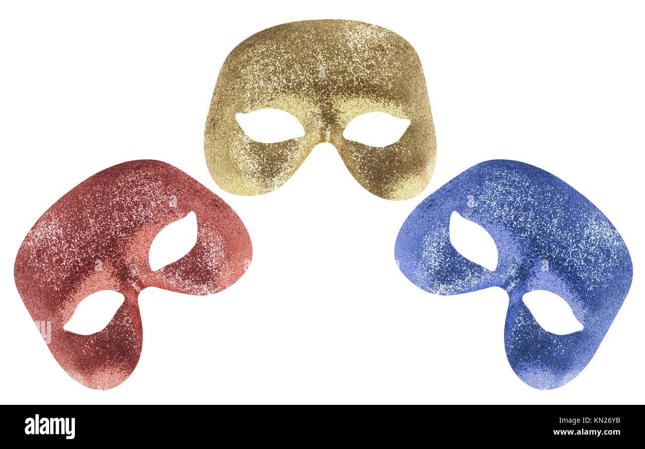 Face Masks on White Background Stock Photo - Alamy