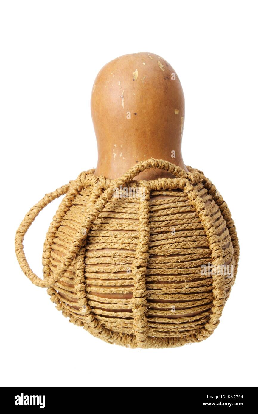 Chinese Gourd on White Background Stock Photo - Alamy