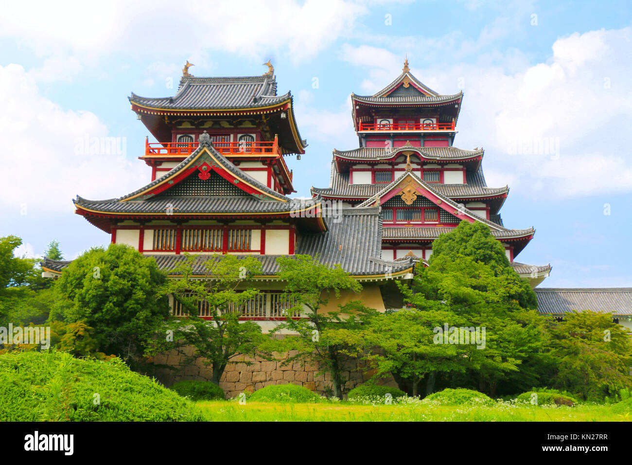 Castle Olden: Fushimi Castle Stock Photo