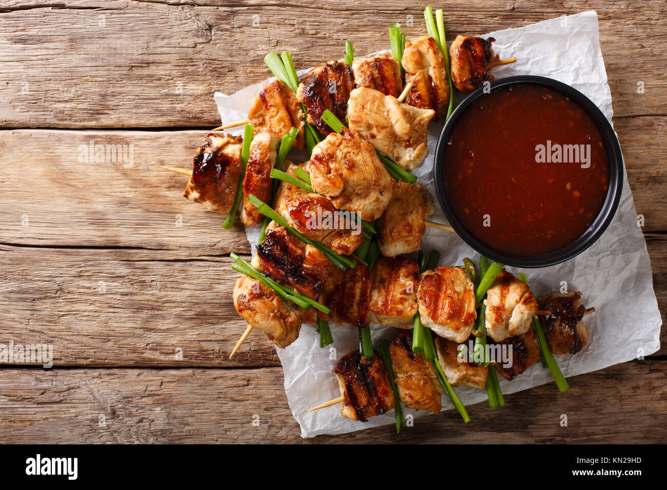 Korean Chicken Skewers (Dakkochi) - My Korean Kitchen