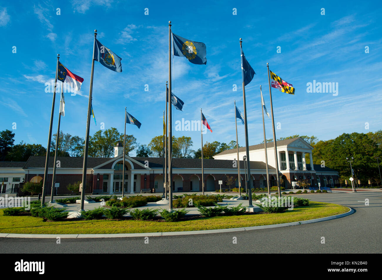 USA Virginia VA Yorktown American Revolutionary Museum at Yorktown