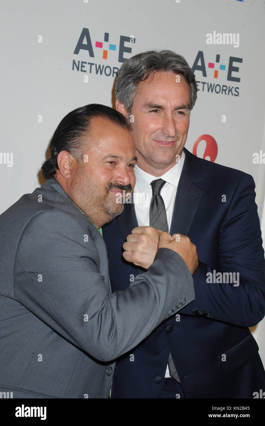 NEW YORK, NY APRIL 30 Frank Fritz, Mike Wolfe attends the 2015 A+E