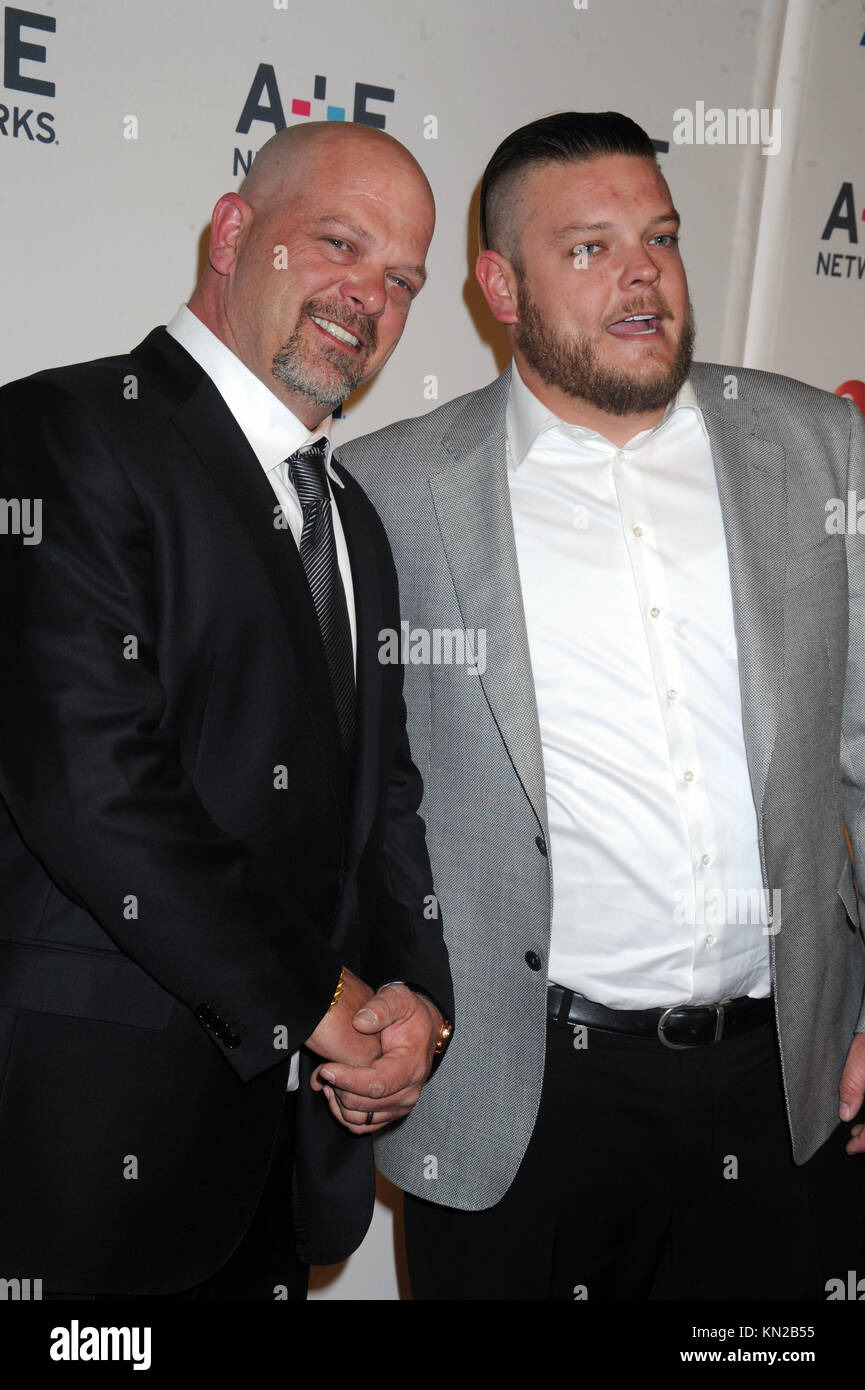 NEW YORK, NY - APRIL 30: Rick Harrison, Corey Harrison Attends The 2015