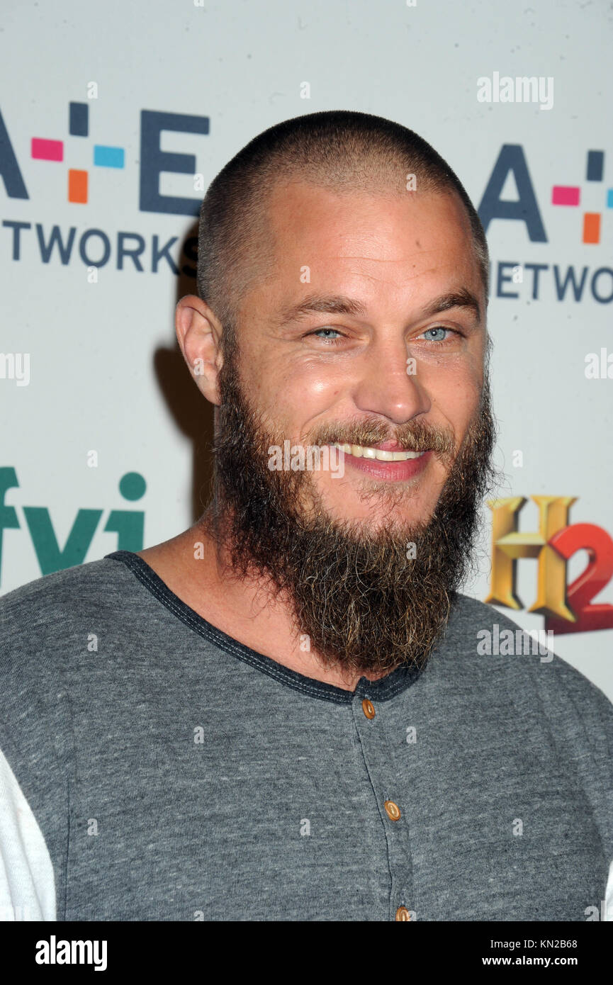 NEW YORK, NY APRIL 30 Travis Fimmel attends the 2015 A+E Networks Upfront on April 30, 2015