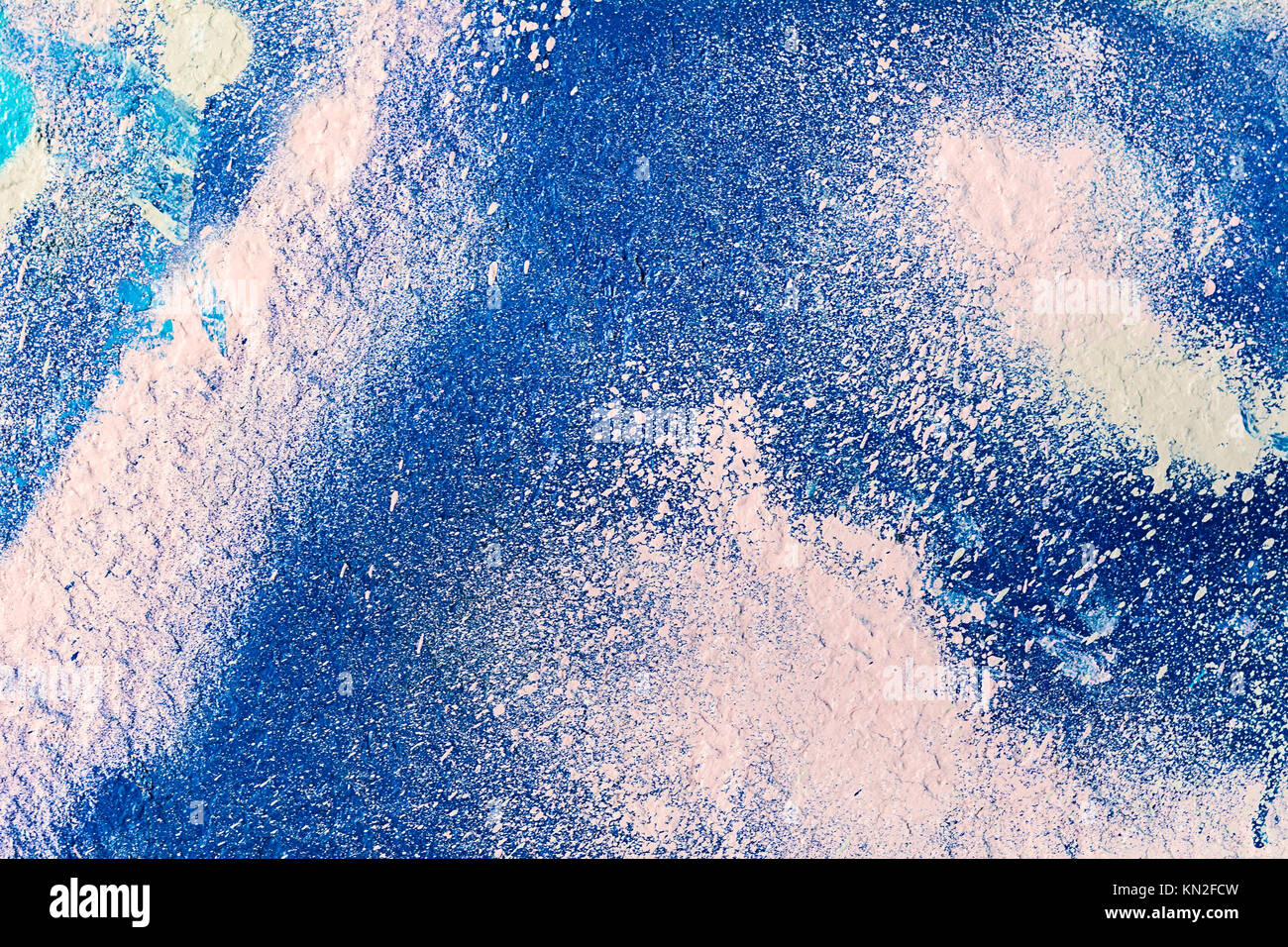 abstract painting on rough concrete surface Stock Photo Alamy
