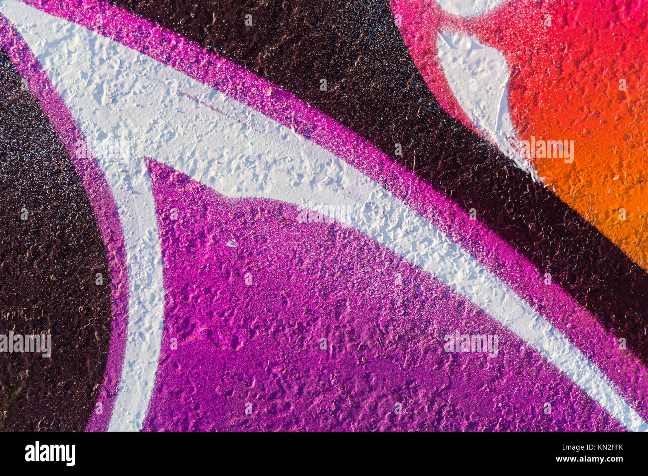 abstract painting on rough concrete surface Stock Photo Alamy