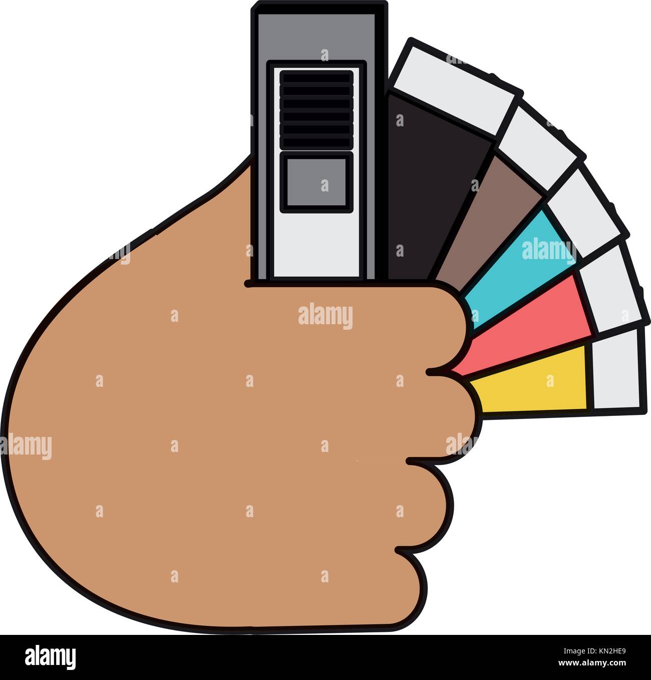 Clicker Color Guide color guide palette picker Stock Vector Image & Art - Alamy