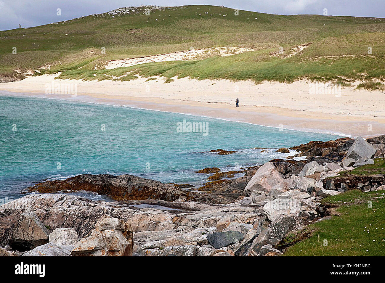 Borve Beach, Isle of Harris, Western Isles, Scotland, UK, Stock Photo