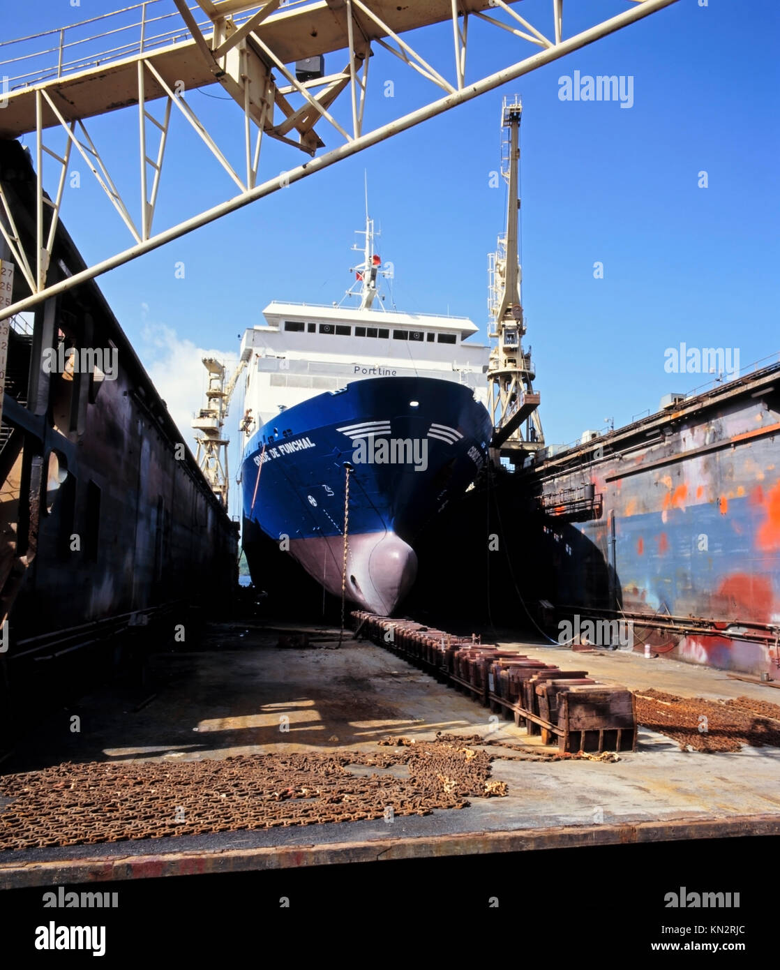 Drydock, Docks, Industry & Technology Stock Photo