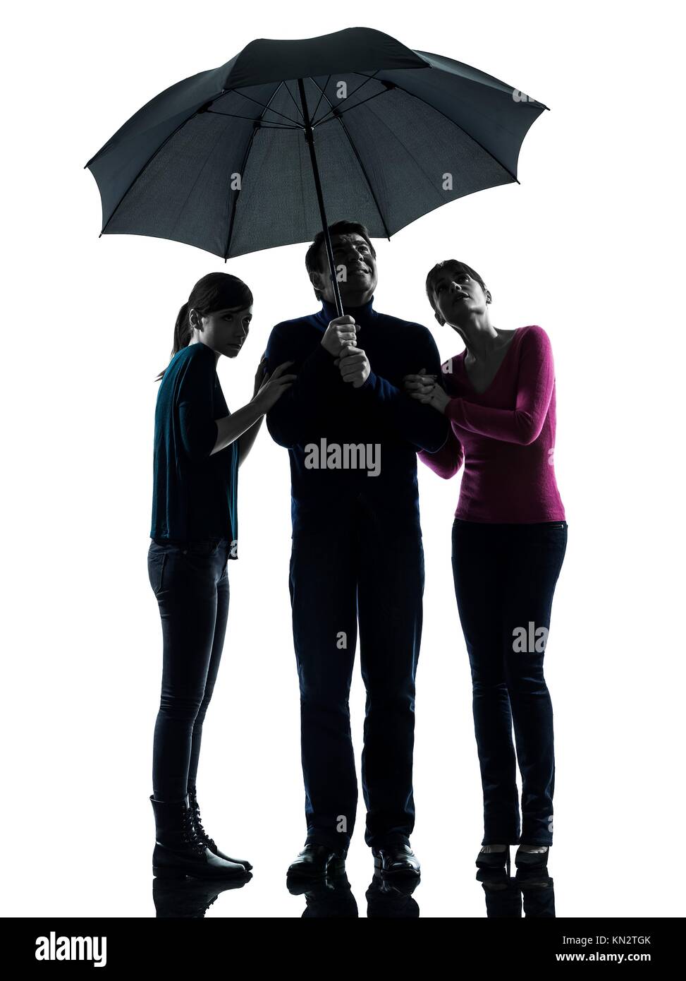 Mother Silhouette Umbrella