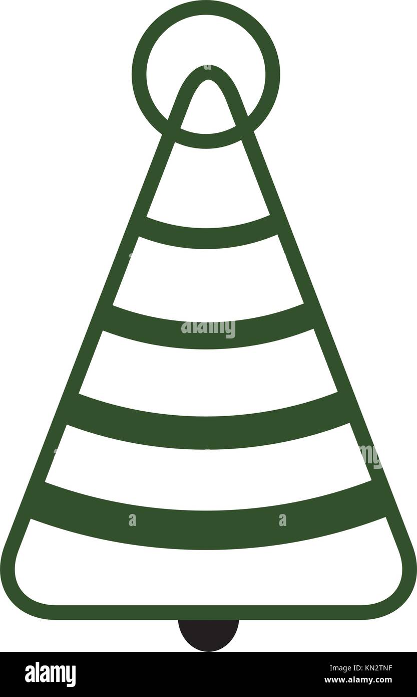 Christmas Tree on white background Stock Vector Image & Art - Alamy