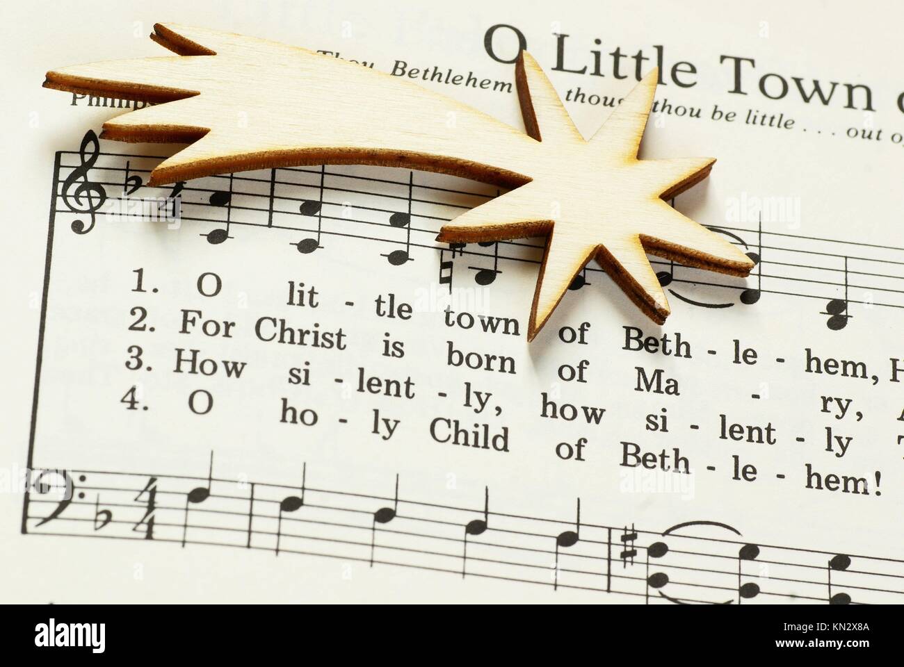 Detail Of Songbook With Christmas Carols And Christmas - 