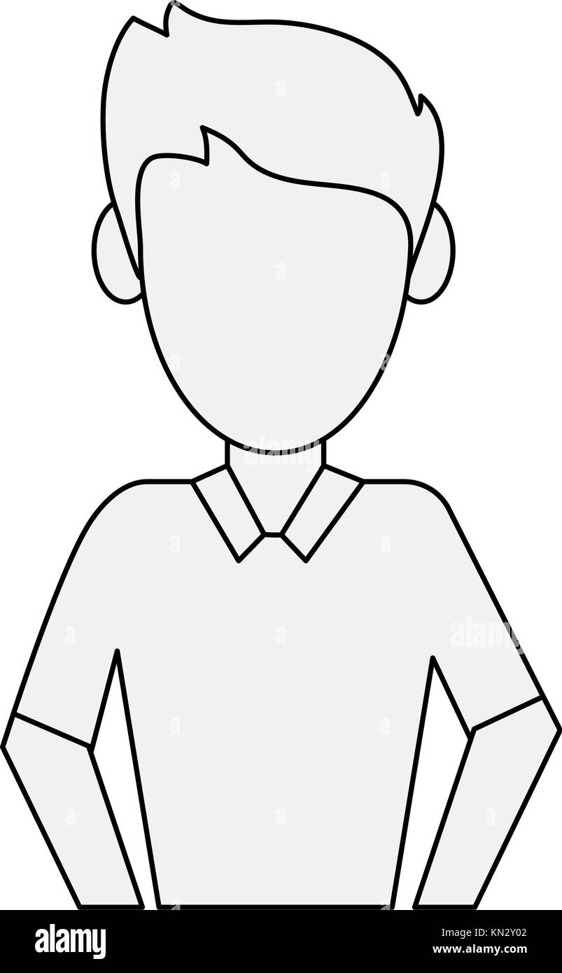 Young man avatar cartoon Stock Vector Image & Art - Alamy
