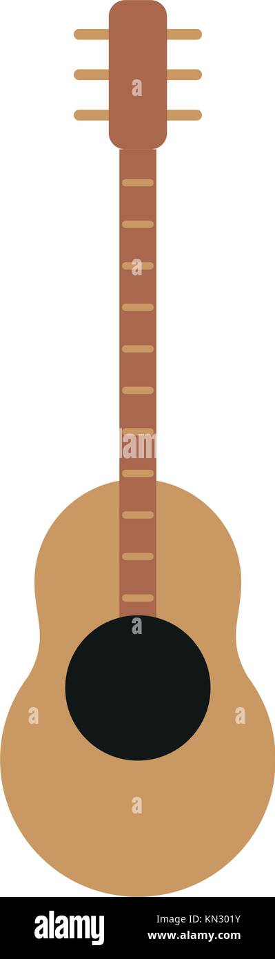 Acoustic guitar instrument Stock Vector Image & Art - Alamy