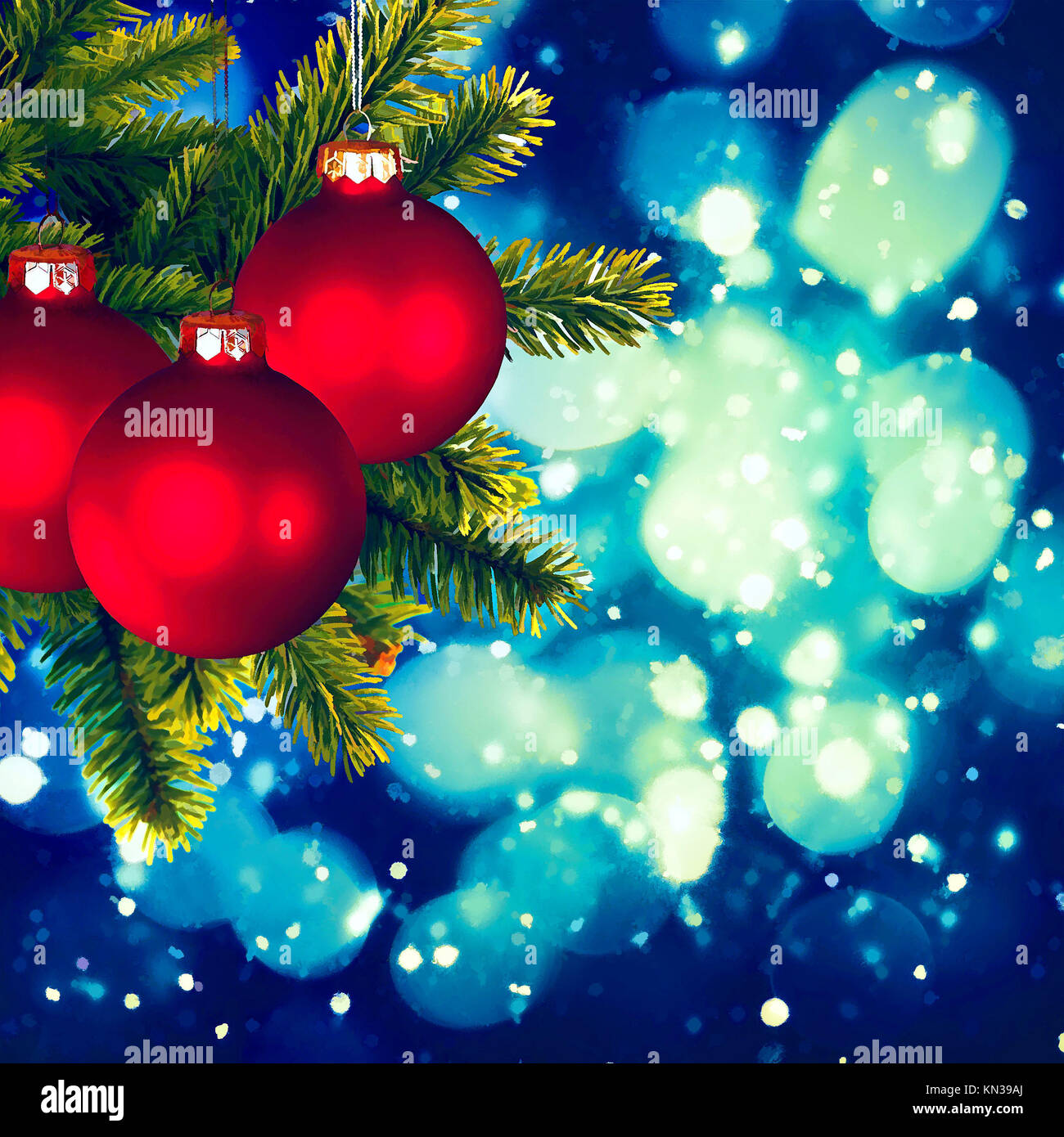Christmas backgrounds. Art oil painting stylization Stock Photo - Alamy Christmas backgrounds. Art oil painting stylization Stock Photo - Alamy