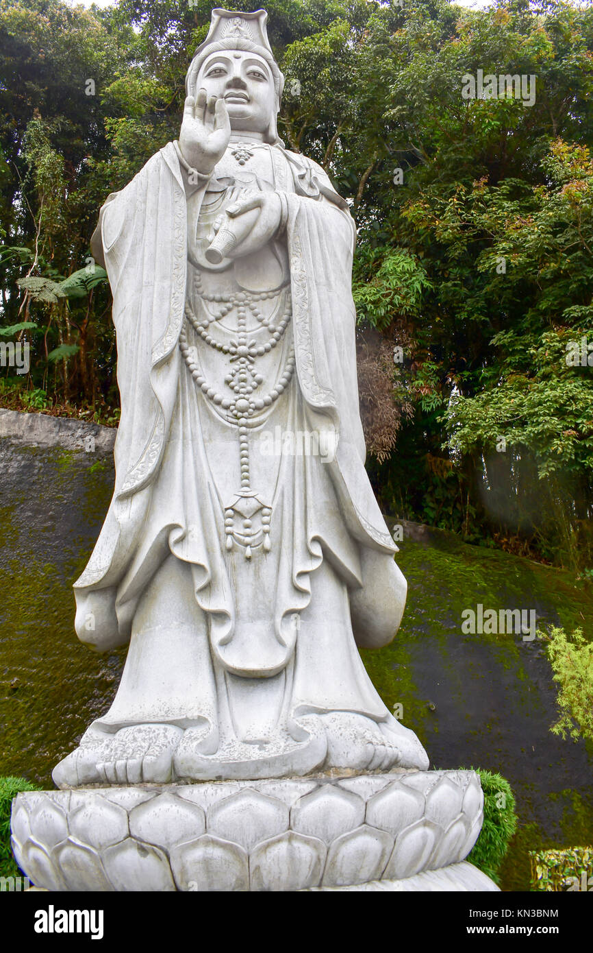 Genting Highlands, Malaysia November 2, 2017 Guan Yin Statue in Chin