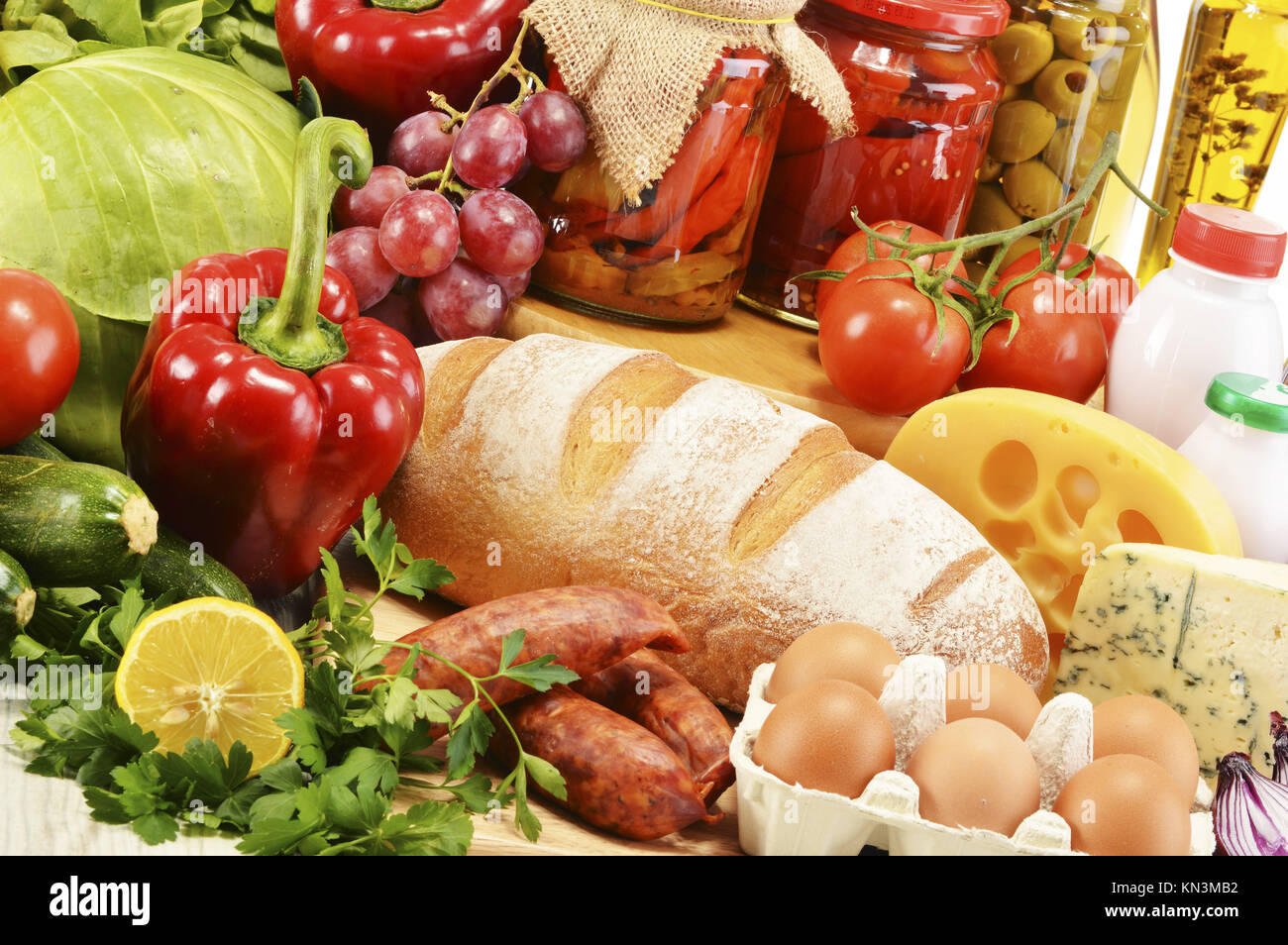Fruits vegetables meat dairy hires stock photography and images Alamy