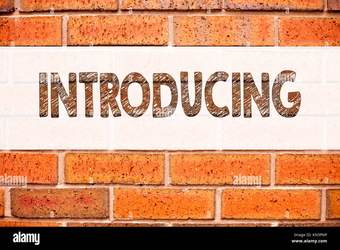 Conceptual announcement text caption inspiration showing Introducing ...