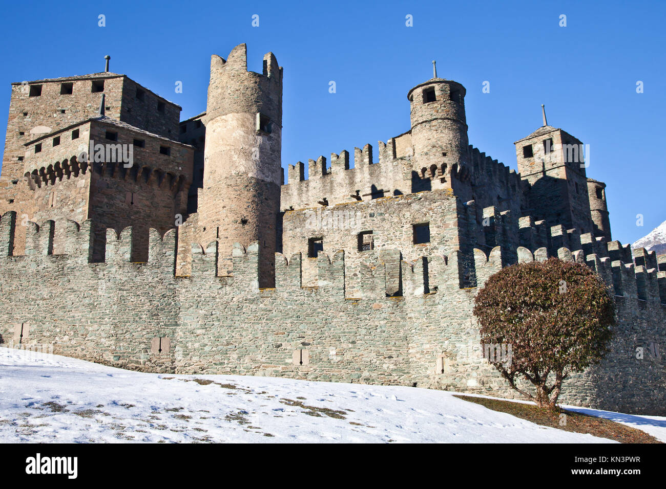 Aosta Valley Castles Hi res Stock Photography And Images Alamy