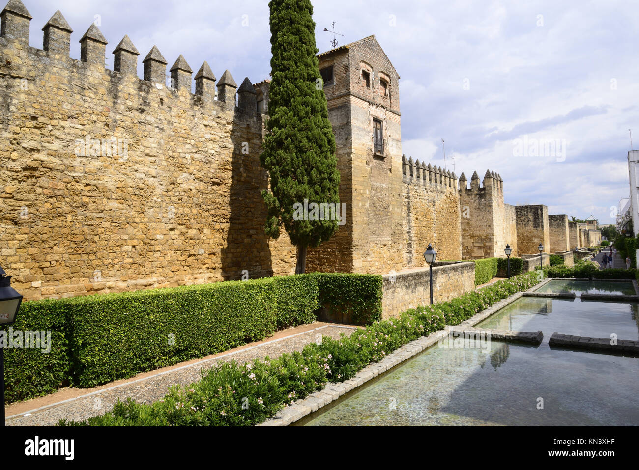 Puerta de Almodovar and walls, Córdoba, Andalucía, Spain Stock Photo - Alamy