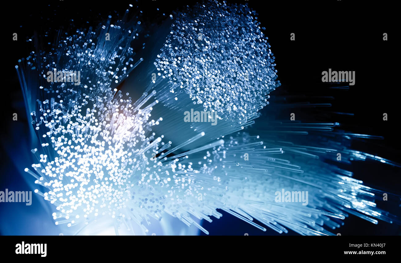 fiber optical network cable Stock Photo - Alamy