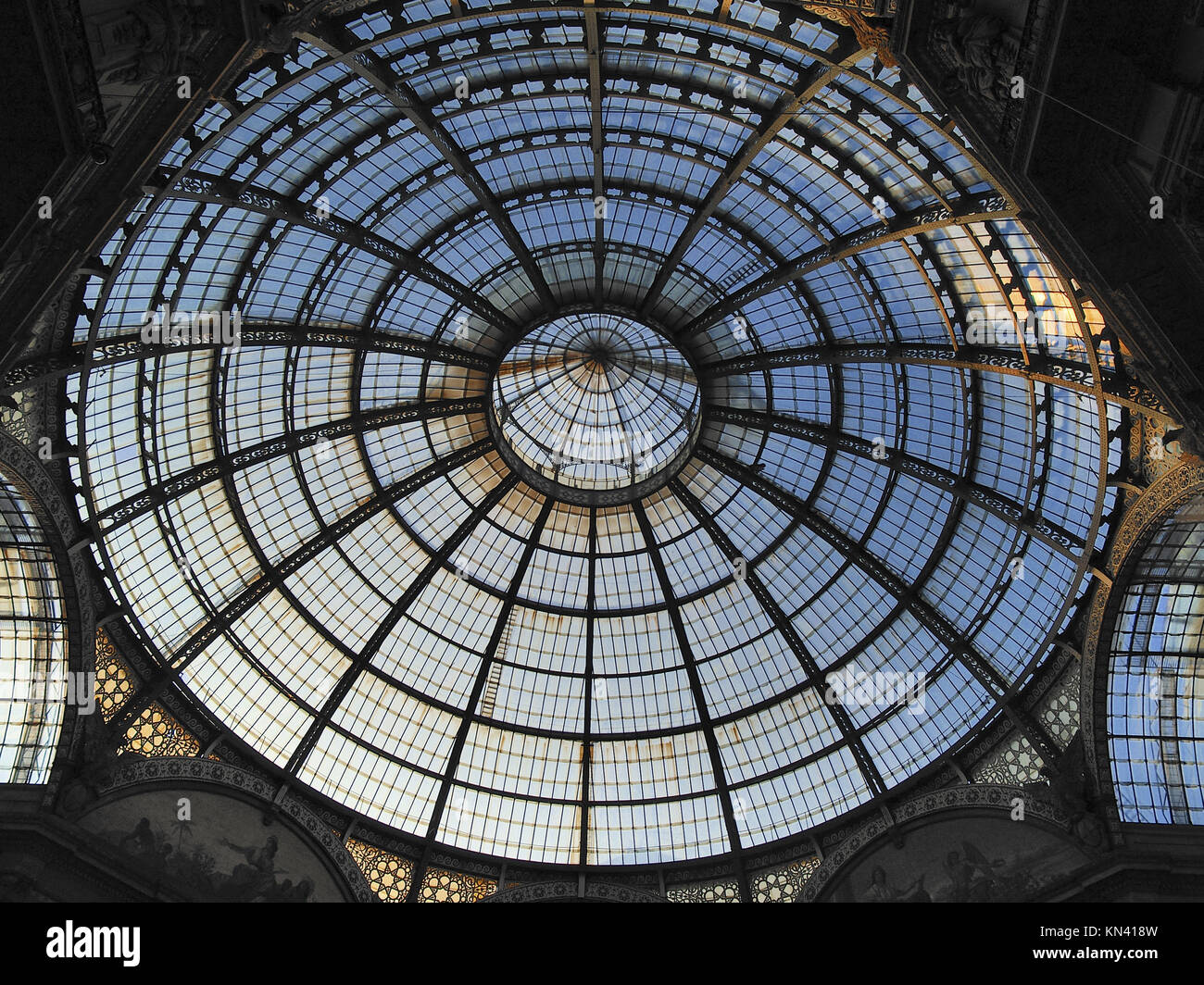 Galleria Vittorio Emanuele II famous expensive shopping centre in
