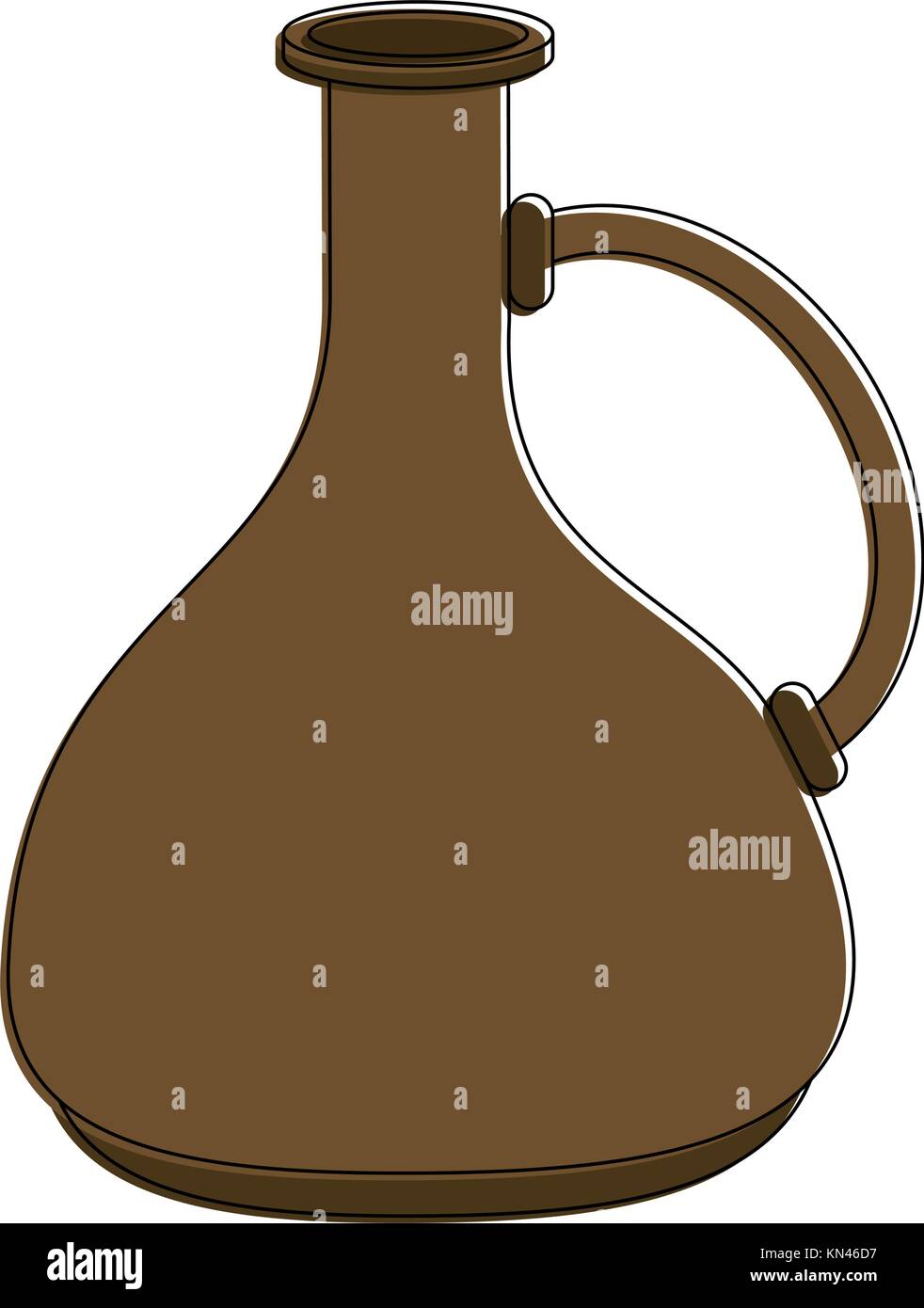 Old jug isolated Stock Vector Image & Art Alamy