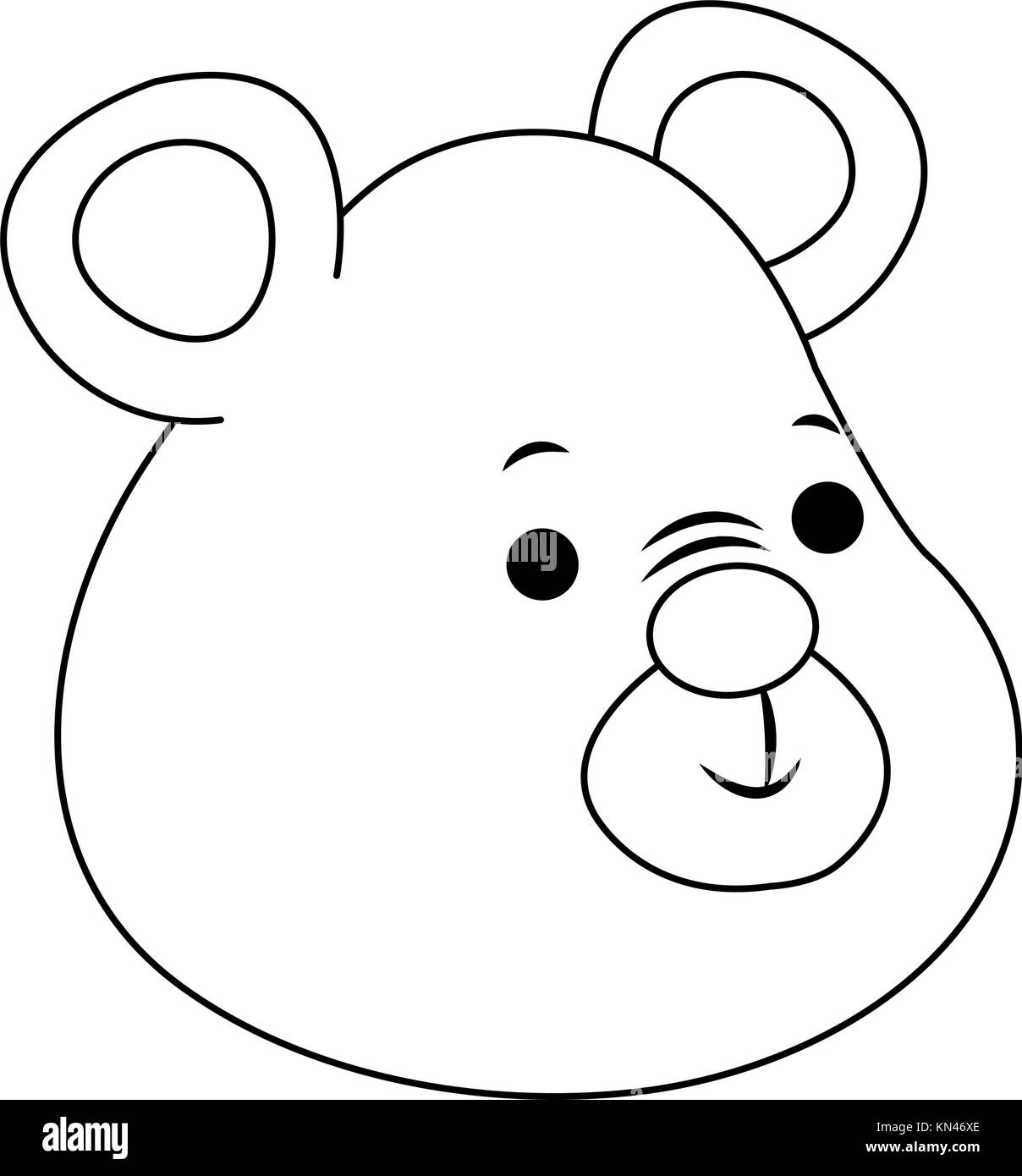 Cute bear cartoon Stock Vector Image &amp; Art - Alamy
