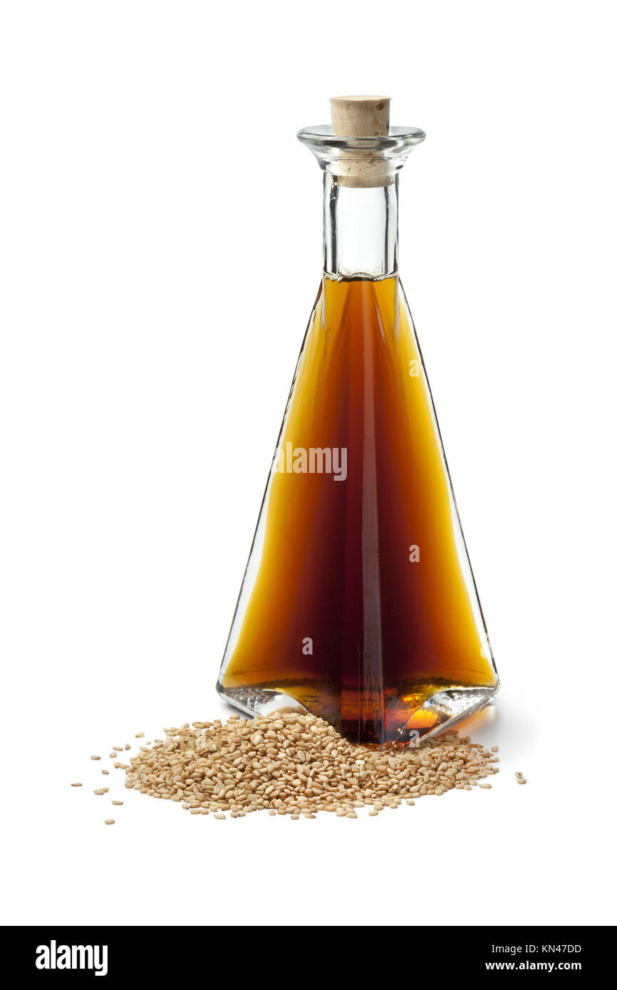 Roasted sesame oil Cut Out Stock Images & Pictures - Alamy