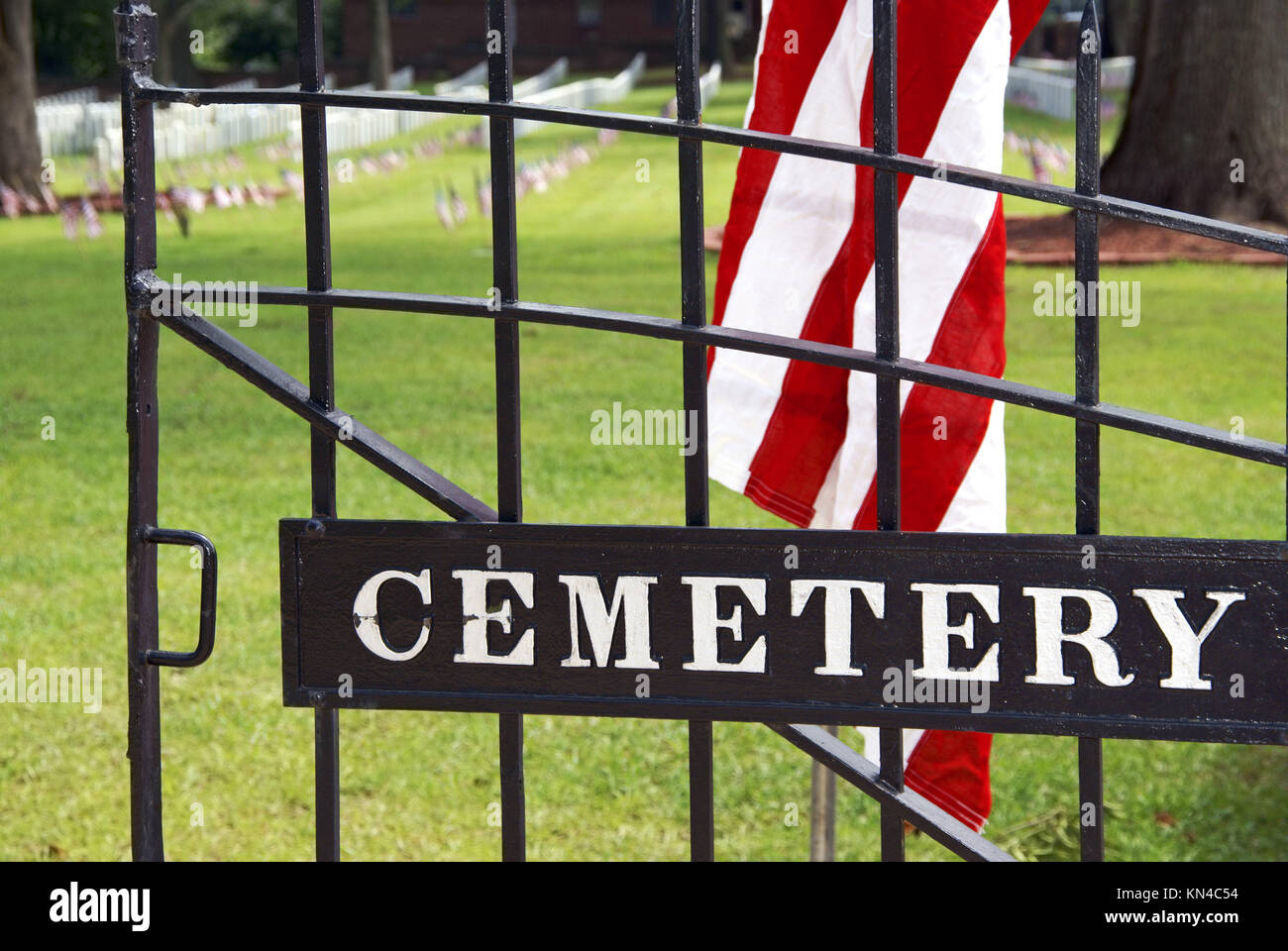 National Cemetery in Raleigh, North Carolina Stock Photo Alamy