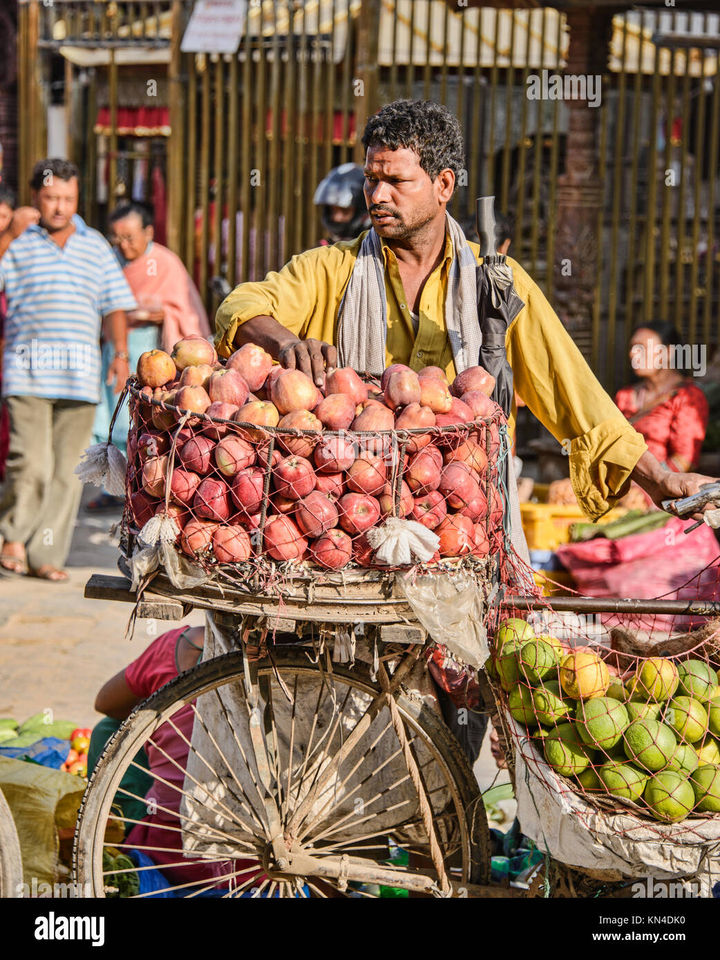 Apple seller hires stock photography and images Alamy