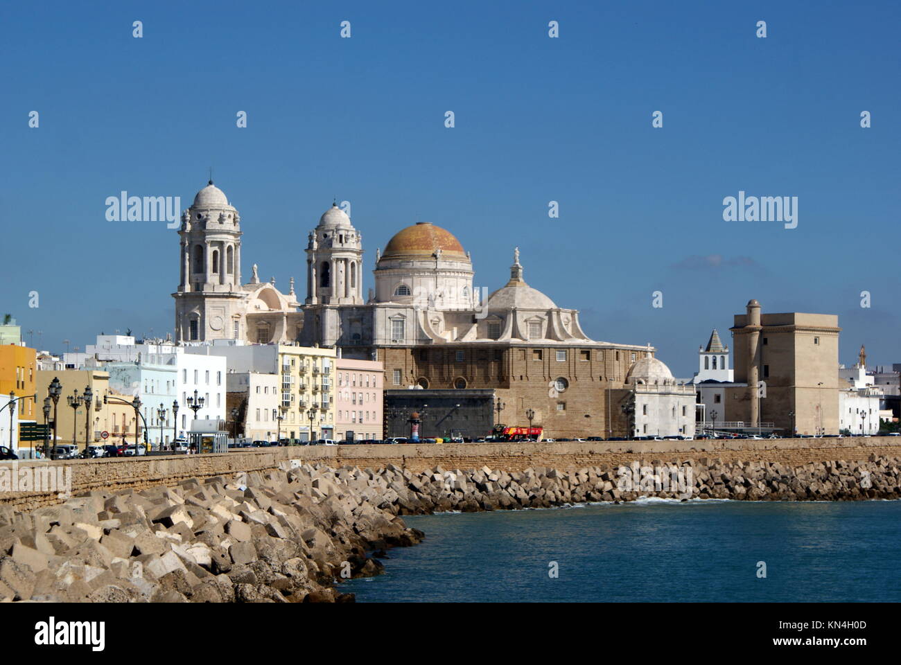 Cadiz waterfront, Cadiz, Spain Stock Photo