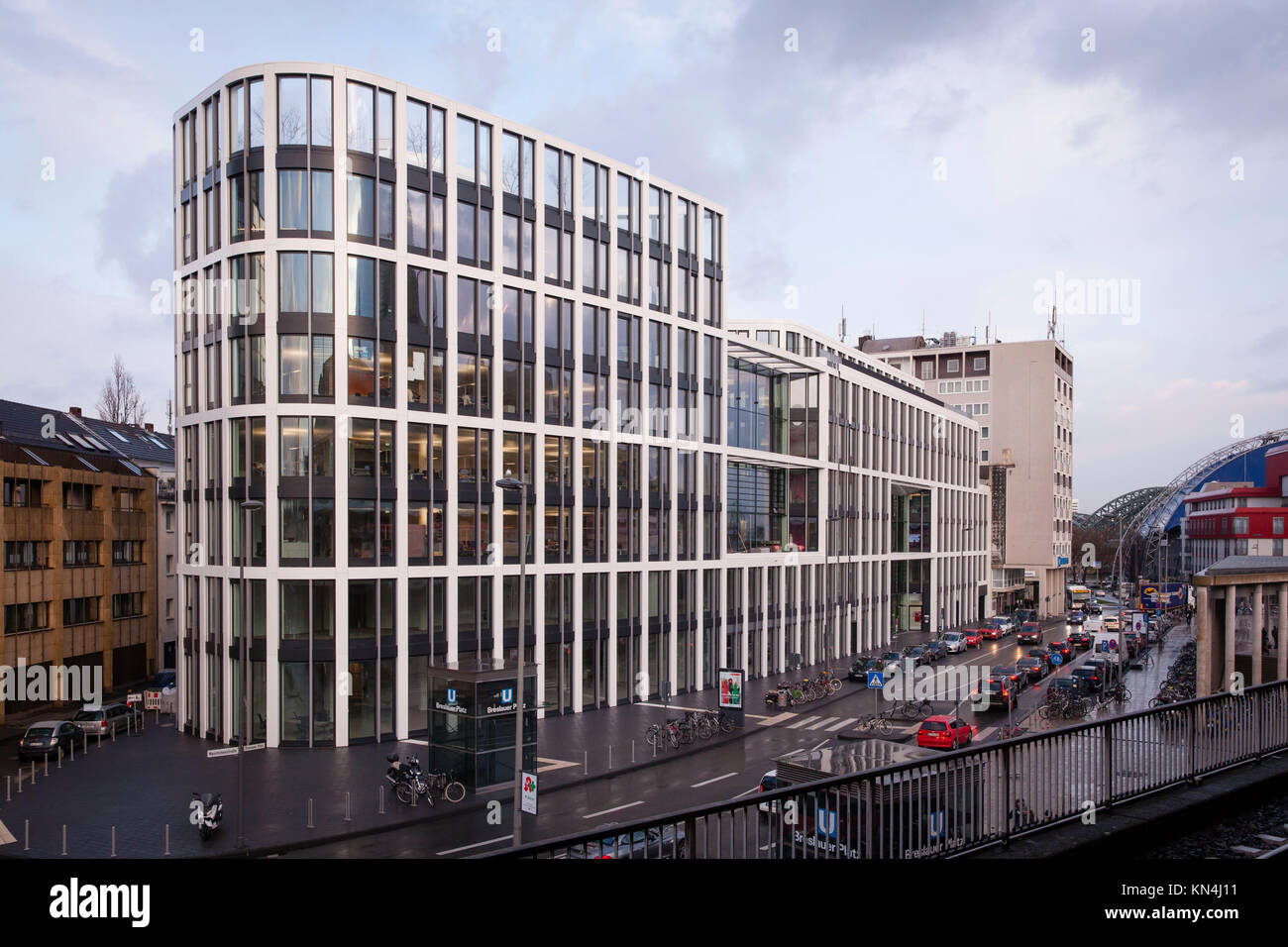 Germany Cologne The Office Building Coeur Cologne At The Square Stock Photo Alamy
