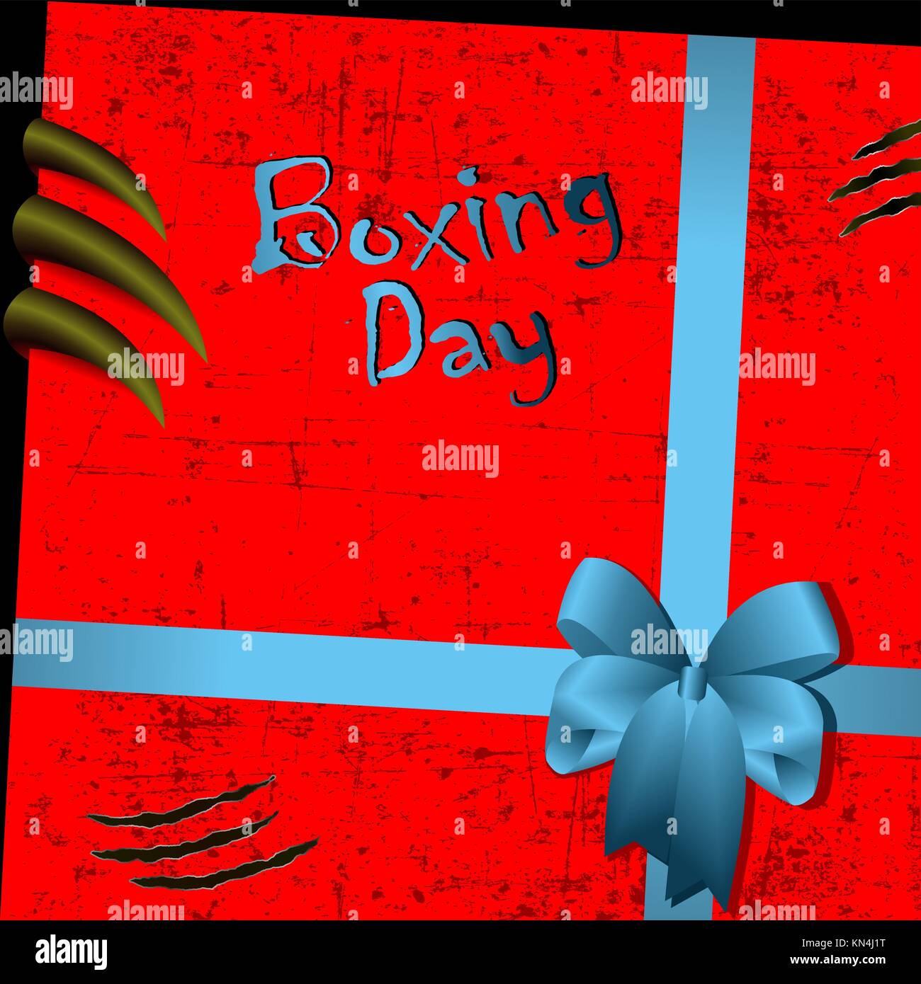 A boxing day Stock Vector