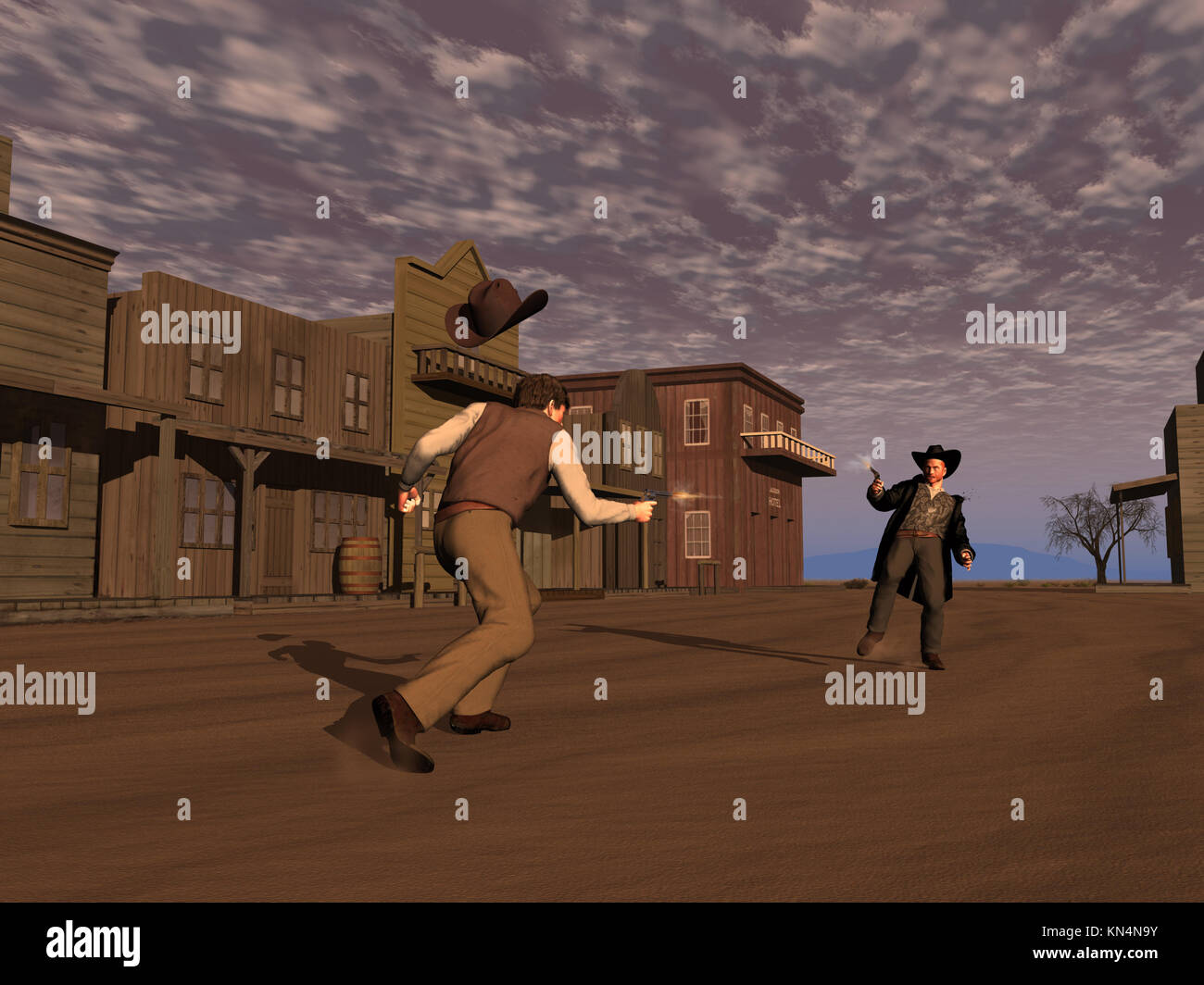 Cowboy Duel Game
