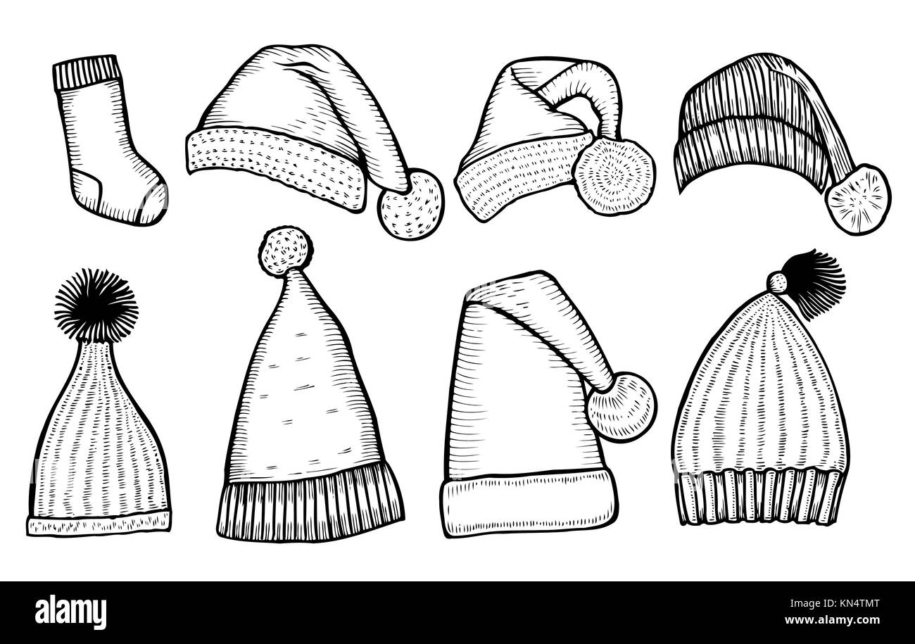 white stocking cap