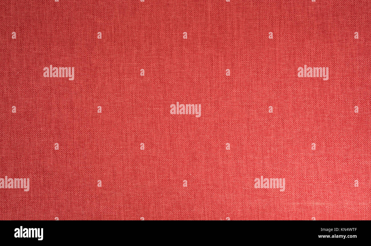 Red textile fabric full frame background high resolution Stock Photo