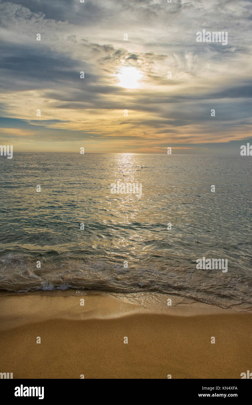 Summer sunset in Punta Lobos Beach, Todos Santos Baja California Sur ...