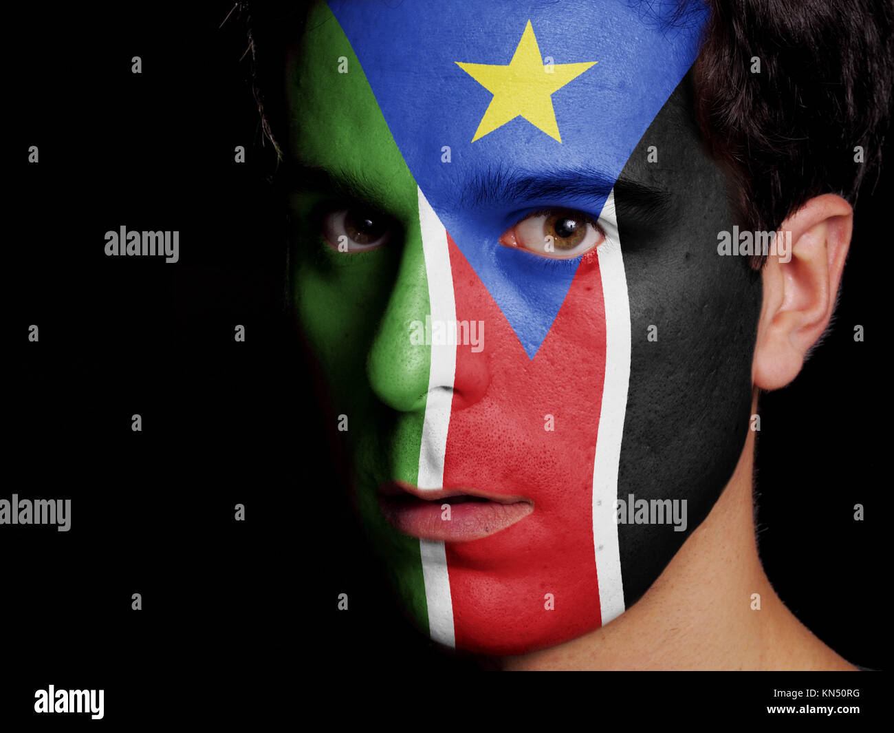 National flag south sudan hi-res stock photography and images - Alamy