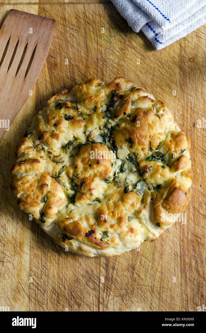 Italian Provolone, Mozzarella And Pecorino Bread Stock Photo Alamy