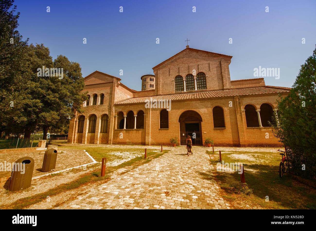Cathedral of Sant' Apollinare in Classe, external view of famous basilica Stock Photo Alamy