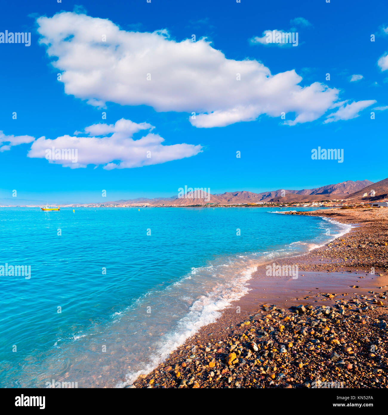 La Azohia beach Murcia in Mediterranean sea Spain Stock Photo Alamy