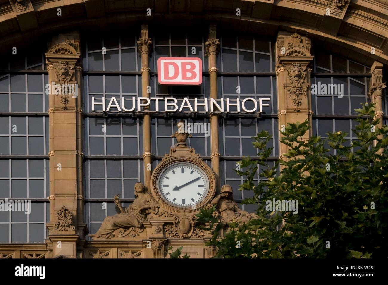 main train station in frankfurt am main, Germany Stock Photo - Alamy