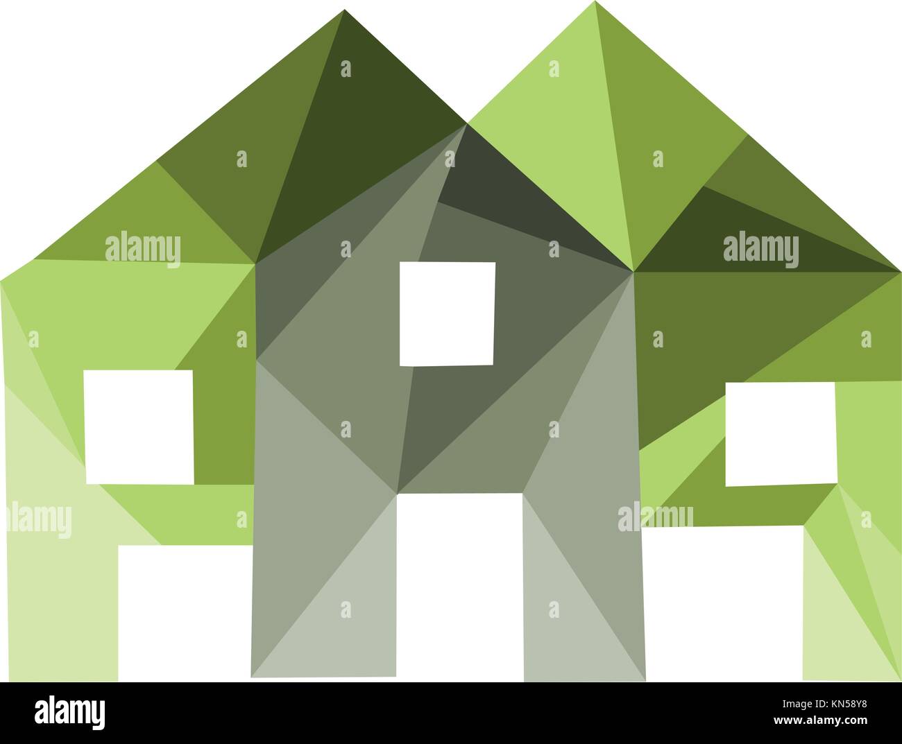 Colorful and original house icon Stock Vector Image & Art - Alamy
