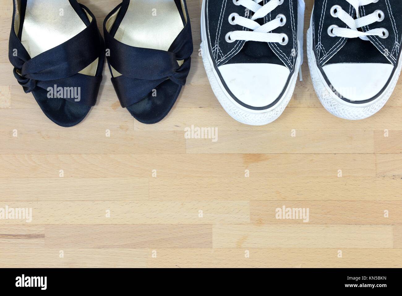 A close up shot of shoes on carpet Stock Photo Alamy