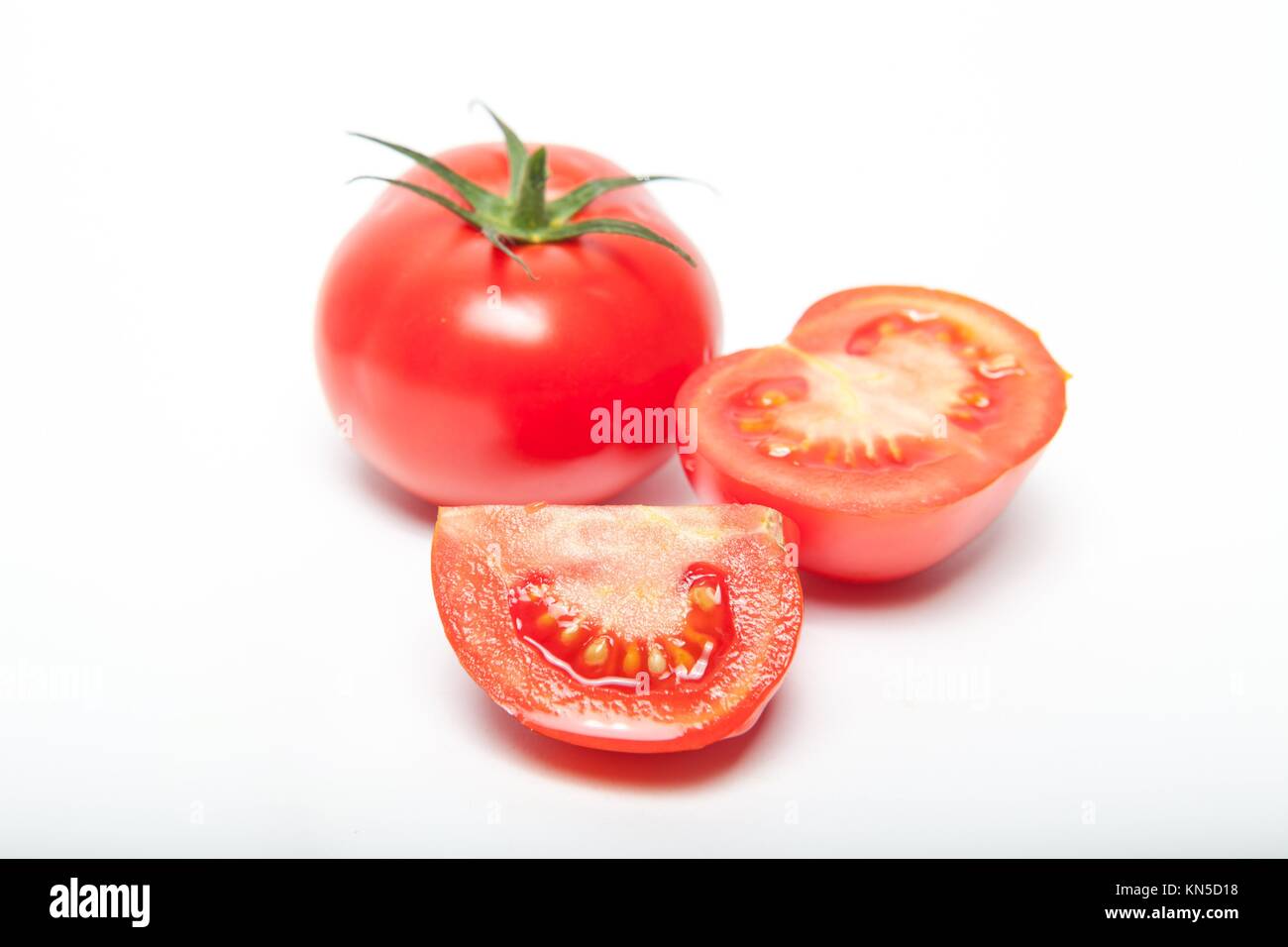 tomato isolated on white background Stock Photo - Alamy
