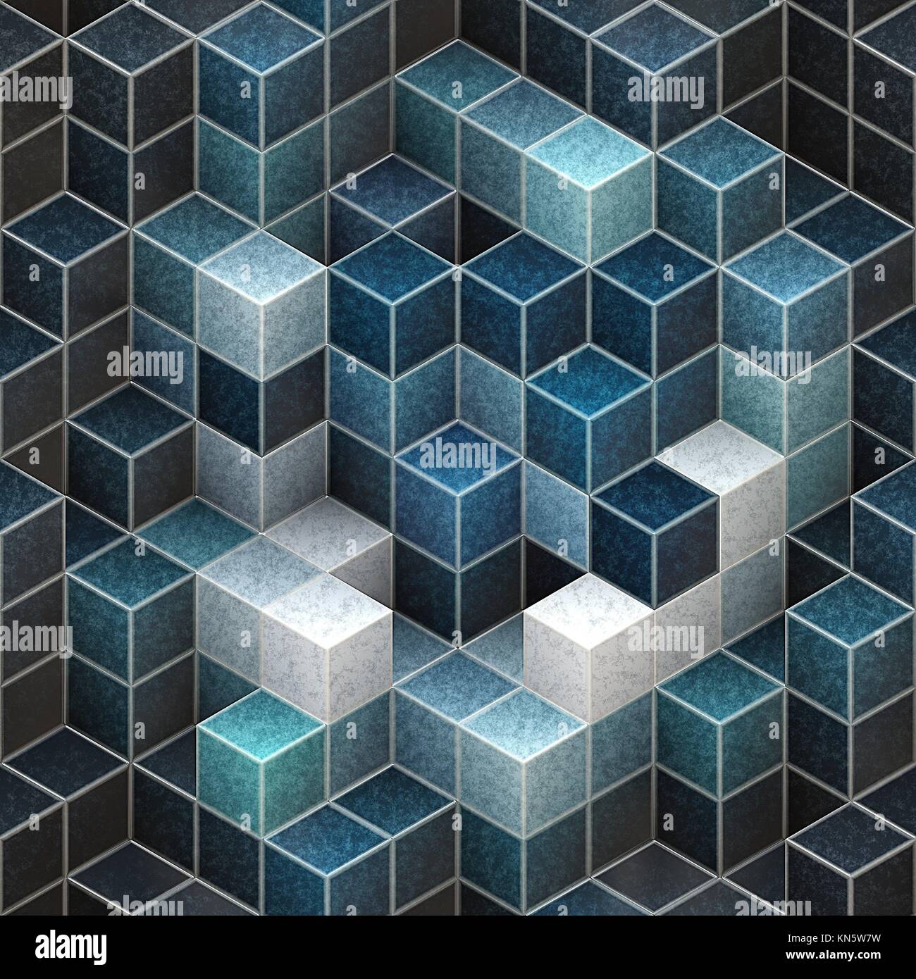 abstract cubic background Stock Photo - Alamy