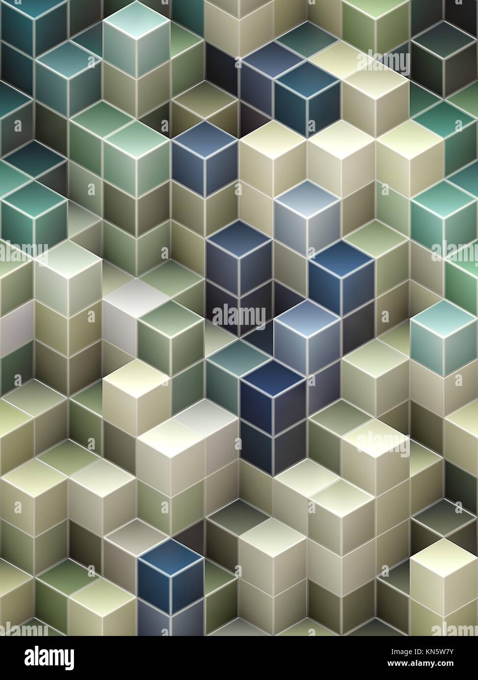 abstract cubic background Stock Photo - Alamy